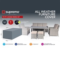 Supremo Lounge Dining Garden Furniture Set Cover (123.224.162)