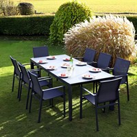 Supremo Portobello 8 Seat Outdoor Garden Furniture Dining Set (847786)