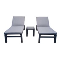 Supremo Portobello Lounger Outdoor Garden Furniture Set (847788)