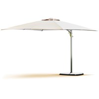 Supremo Provence Deluxe 3x3m Square Parasol in French Grey (91.79.151)