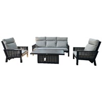 Supremo Sunning Reclining Lounge Outdoor Garden Furniture Set