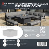 Supremo TEX Grand Square Modular Set Garden Furniture Cover (188.376.22)