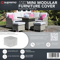 Supremo TEX Mini Modular Set Garden Furniture Cover (188.221.22)