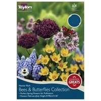 Taylors Bulbs Bees And Butterflies Collection - Pack of 50 (AV625)