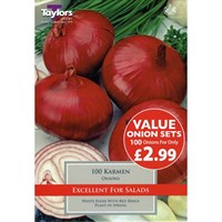 Taylors Bulbs Onion Karmen (100 Pack) (ESV217)