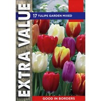 Taylors Bulbs Tulips Garden Mixed - Pack of 12 - Extra Value Range (EV109)