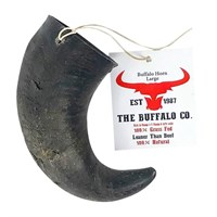 The Buffalo Co. Buffalo Horn Dog Treat - Large (6-8 Inch) (843557)