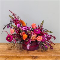 The Witch Hunt Autumn Hat Box Floral Arrangement