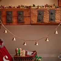 Three Kings 1.5m Vintage Bell Christmas Garland (2534238)