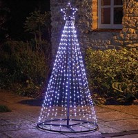 Three Kings 1.8m Twinkle Tree Light Up Christmas Decoration - Dual Colour (2506002)