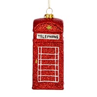 Three Kings 11cm Phone Box Hanging Christmas Tree Decoration (2534084)