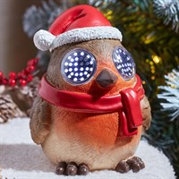 Three Kings 12.5cm Blinkin Christmas Robin Decoration (2535176)