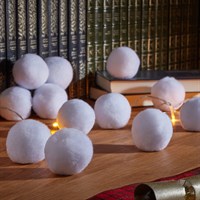 Three Kings 12 Pack of Snowball Christmas Decorations (2525015)
