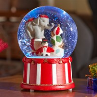 Three Kings 12cm Musical Cirque de Noel Christmas Snowglobe (2537046)