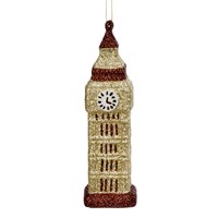 Three Kings 13cm Big Ben Hanging Christmas Tree Decoration (2534082)