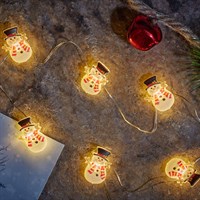 Three Kings 20 Snowman LED Christmas String Lights (2507004)