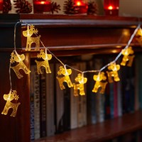 Three Kings 20 Sparkle Deer LED Christmas String Lights Set (2507001)
