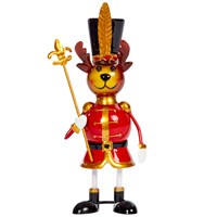 Three Kings 20cm Christmas Captain Reindeer Standing Decoration (2530139)