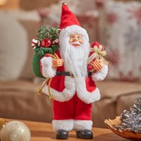 Three Kings 25cm Red Santa Standing Christmas Decoration (2516061)
