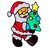Three Kings 25cm Santa Christmas Window Sticker (2592102)