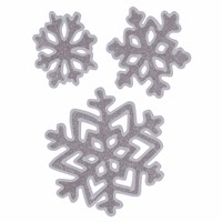 Three Kings 25cm Snowflake Christmas Window Sticker (2592100)