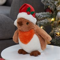 Three Kings 29cm Robbie The Robin Christmas Plushie Decoration (2531594)