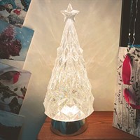 Three Kings 30cm Tree Twirl Light Up Frosty Christmas Decoration (2537121)