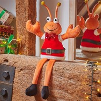 Three Kings 32cm Claus the Crayfish Dangly Legs Christmas Decoration (2531668)