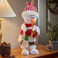 Three Kings 35cm Saxophone Snowman Dancing & Musical Christmas Novelty (2591003)