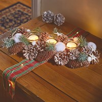 Three Kings 35cm Winter Spice Christmas Trio Candle Holder (2541818)