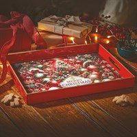 Three Kings 40cm Merry Christmas Rectangular Food & Drinks Tray (2525042)