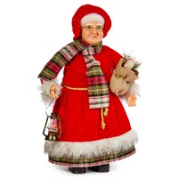 Three Kings 44cm Mrs Claus Standing Figurine Christmas Decoration (2516049)