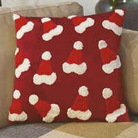 Three Kings 45cm Santa Hat Christmas Cushion (2525203)