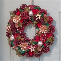 Three Kings 50cm Festive Fir Artificial Christmas Wreath (2541138)