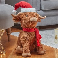 Three Kings 50cm Hector The Highland Cow Large Christmas Plushie Decoration (2531631)