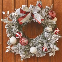 Three Kings 50cm Lapland Artificial Christmas Wreath (2543038)