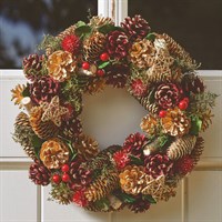 Three Kings 50cm Three Kings Artificial Christmas Wreath (2541134)