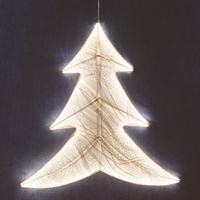 Three Kings 55cm Aura Tree Light Up Hanging Christmas Decoration (2506183)
