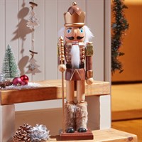 Three Kings 60cm Bronze Brigadiers Large Staff Christmas Nutcracker (2538128)