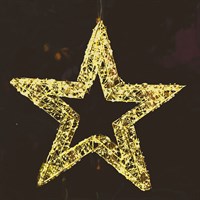 Three Kings 60cm Light Up Christmas Galaxy Star in Warm White (2506068)
