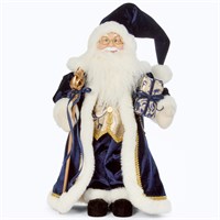 Three Kings 60cm Regal Sapphire Standing Santa Christmas Decoration Large (2516044)