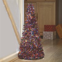 Three Kings 60cm X-Bling! Tinsel Christmas Cone Decoration (2542524)