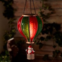 Three Kings 62cm XL Santa Light Up Christmas Decoration Flaming Balloon (2535185)