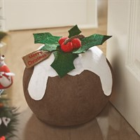 Three Kings Christmas Pudding Plush Festive Doorstop (2531124)