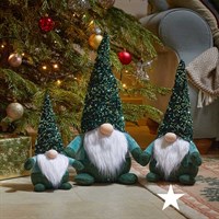 Three Kings GlamJonk Large Emerald Christmas Gonk Decoration (2531358)