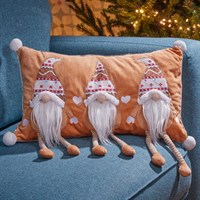 Three Kings Gonklets! Gonk Christmas Cushion Gingerbread (2531414)