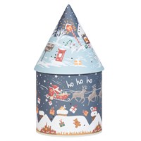 Three Kings 21cm Inlit Light Up Christmas Décor House Santa Sleigh (2580021)