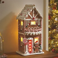 Three Kings Light Up Gingerbread Candy Home Christmas Table Decoration (2535128)