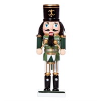 Three Kings Nutcracker Green Grenadier Christmas Decoration - Drummer (2538073)
