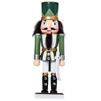 Three Kings Nutcracker Green Grenadier Christmas Decoration - Sword (2538073)